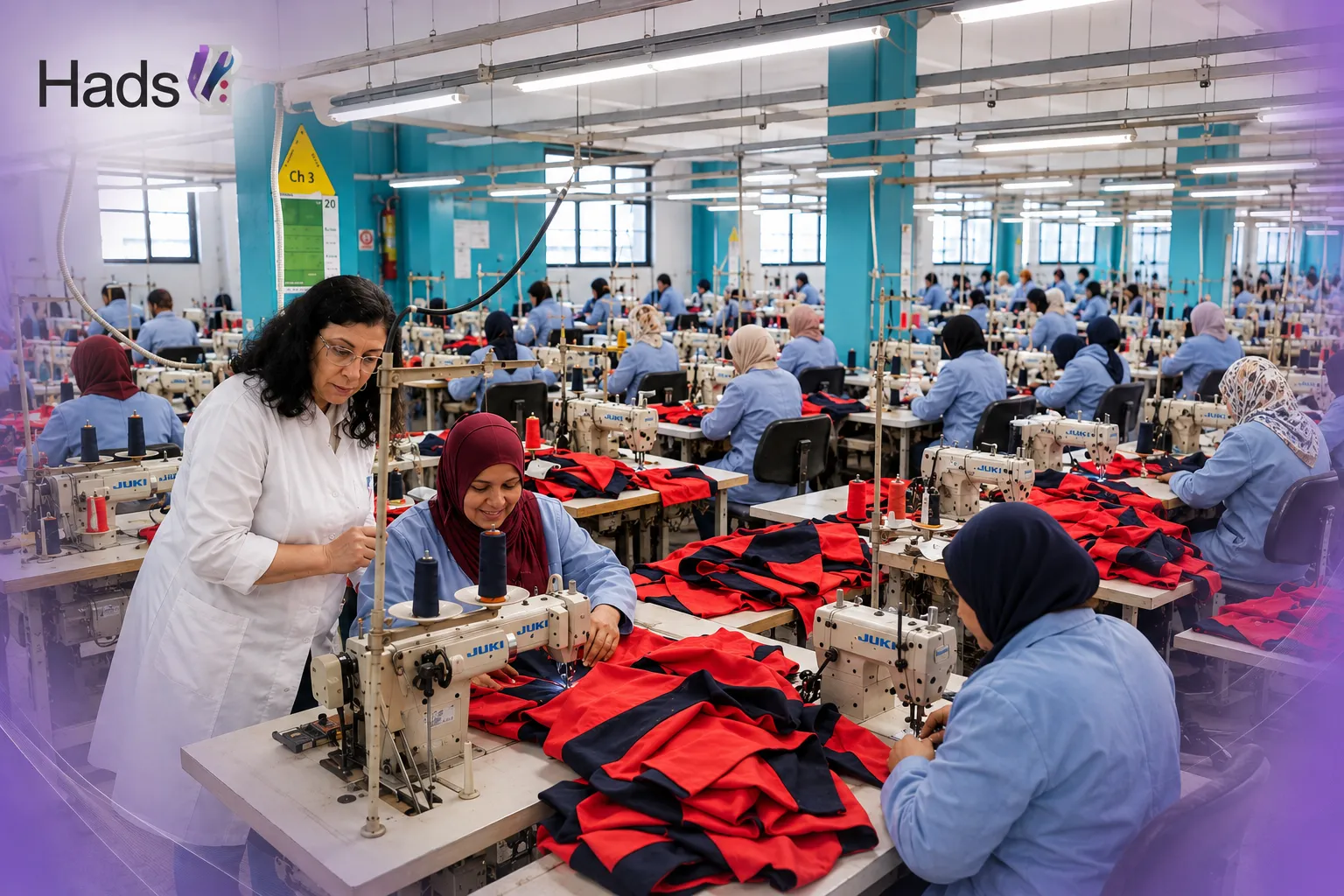 Production flexible HADS